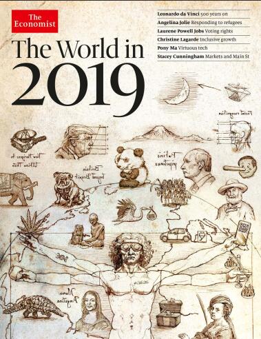 The World In 2019（经济学人The Economist 年度特刊 ）（PDF版+Kindle版+音频）